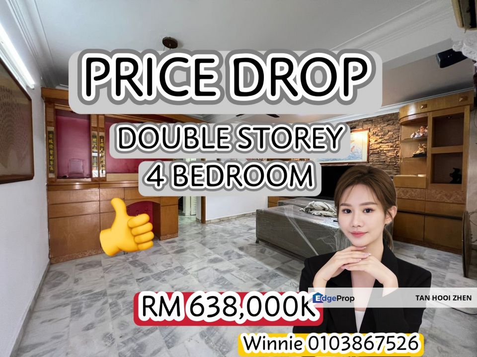 Desa Cemerlang 双层排屋现在只需 RM638K 小装修单位｜拎包即可入住, Johor, Ulu Tiram