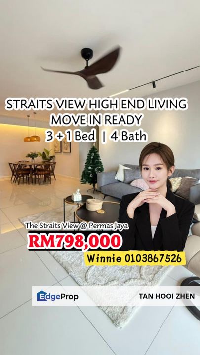 For Sale The Straits View@ Permas Jaya, Johor, Permas Jaya/Senibong