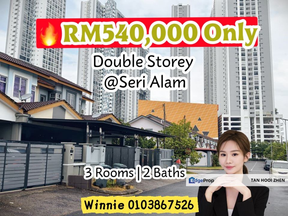 For Sale Seri Alam Double Storey Jalan Bayu , Johor, Masai