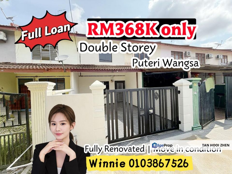 Jln Lading @ Puteri Wangsa| FULL LOAN‼️ RM368K ONLY , Johor, Ulu Tiram