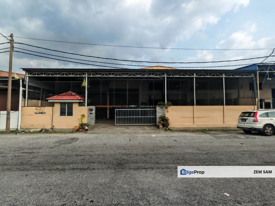1.5 storey Semi D factory @ Sri Rapat @ Ipoh, Perak, Gunung Rapat