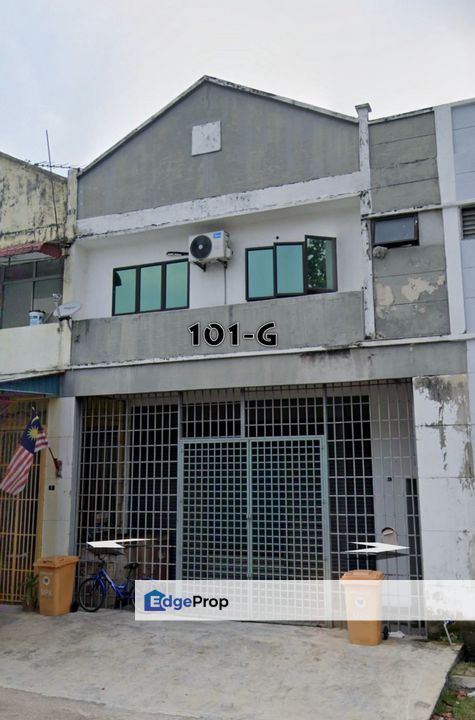 RENOVATED!! Klang Utama Jalan Sungai Puloh 1.5 Storey Link Factory 25x80 [ 2ND ROW ], Selangor, Klang