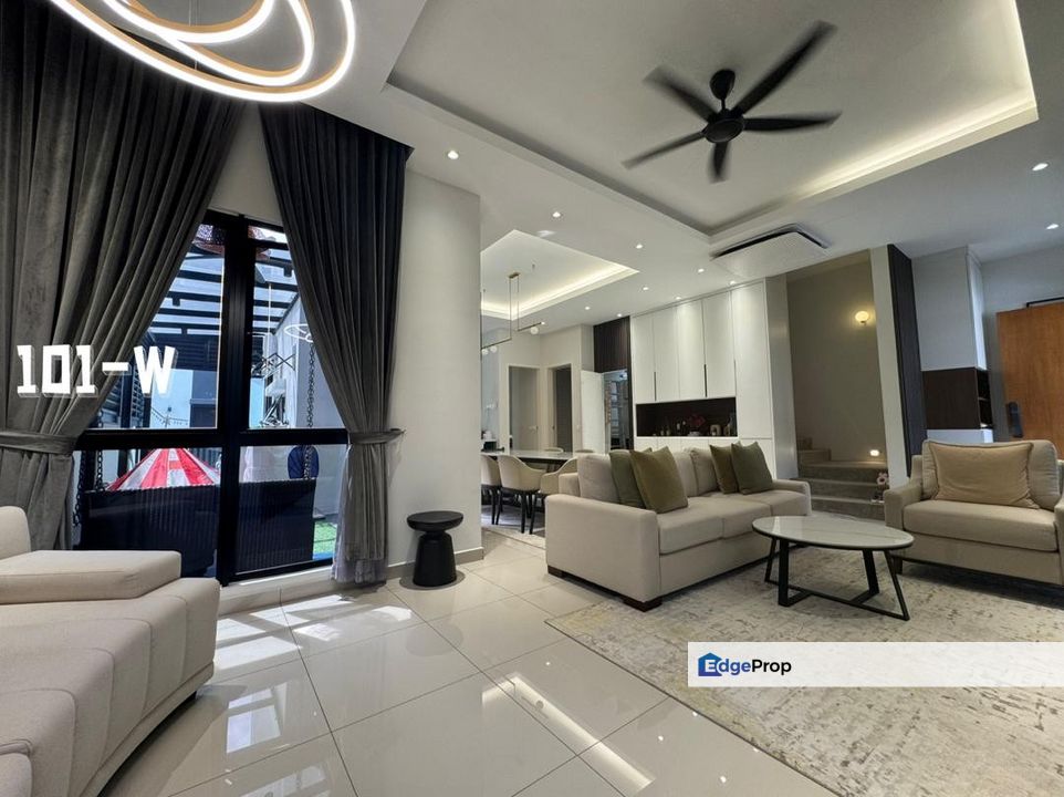 FULLY RENO!! Nara Eco Ardence Setia Alam 2 Storey Garden Home 30x60 FULLY FURNISHED!!, Selangor, Shah Alam