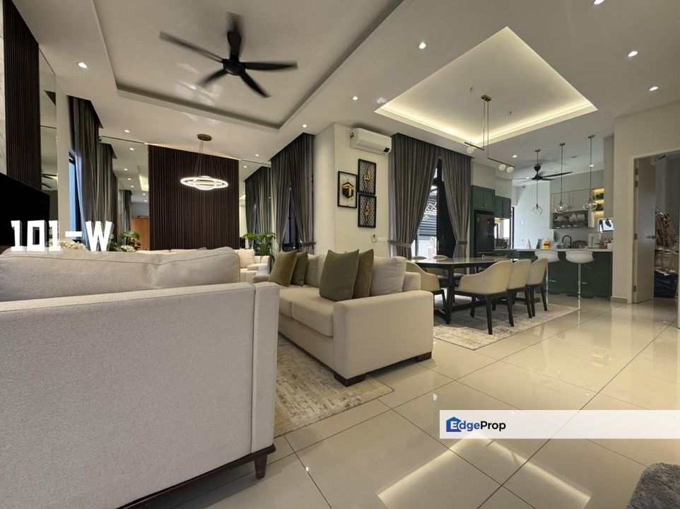 FULLY RENO!! Nara Eco Ardence Setia Alam 2 Storey Garden Home 30x60 FULLY FURNISHED!!, Selangor, Shah Alam