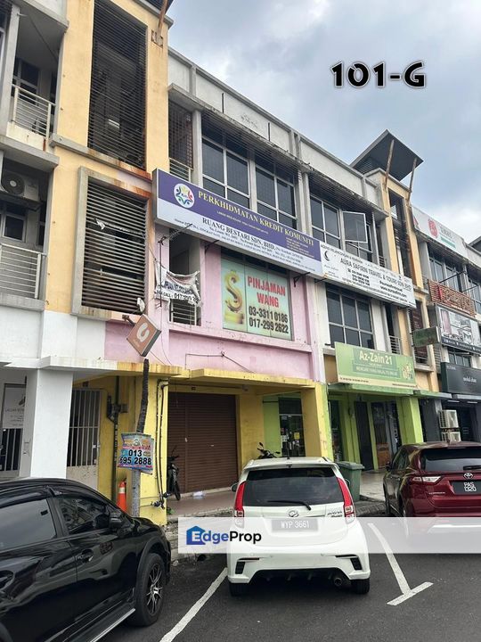 FACING MAIN ROAD!! Klang Sentral 3 Storey Shoplot FULLY TENANTED!!, Selangor, Klang