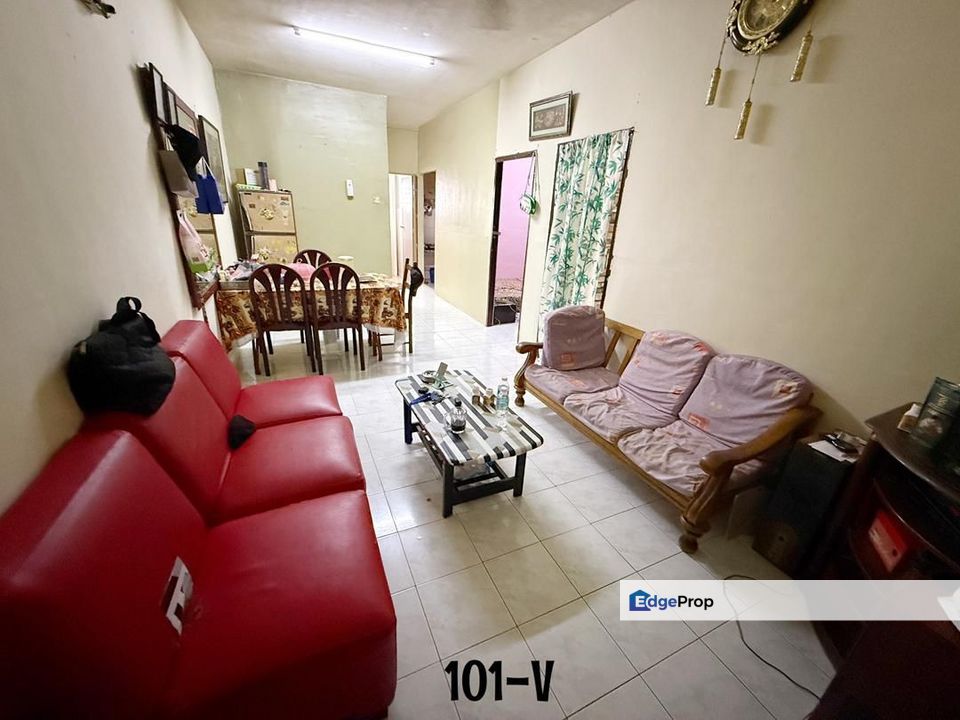 Pangsapuri Pelangi Indah 1st Floor Flat For Sale Best Buy Tenanted, Selangor, Klang