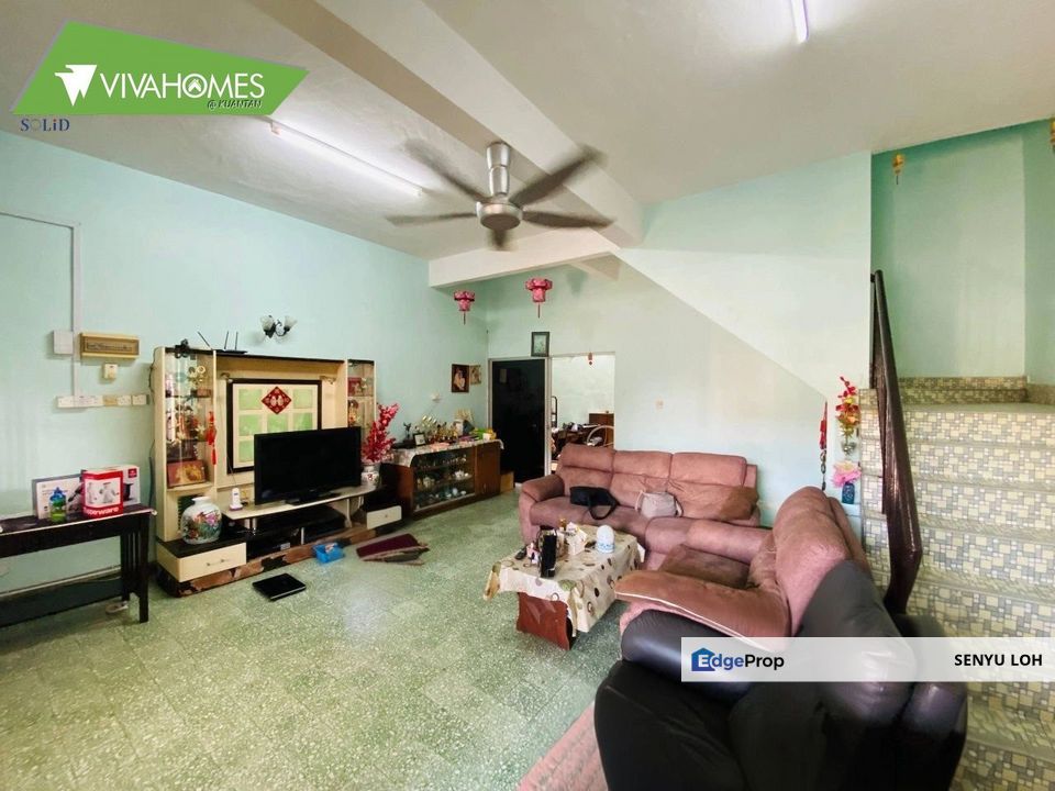 [Below Market Value RM 100k] 100ft Long Double Storey Terrace, Air Putih, Kuantan, Pahang, Pahang, Kuantan