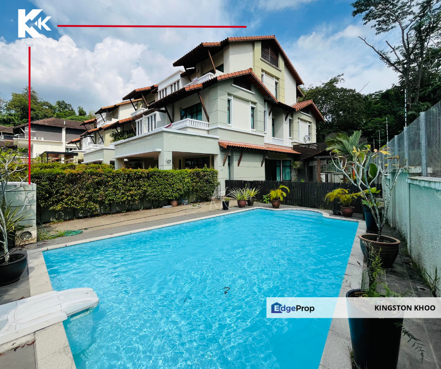 Mutiara Seputeh- 3-Storey Corner Semi-D with private swimming pool for Sale, Kuala Lumpur, Seputeh