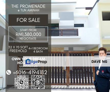The Promenade Double Storey Cluster House, Johor, Skudai