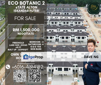 ECO BOTANIC 2 TATE ALTON, Johor, 