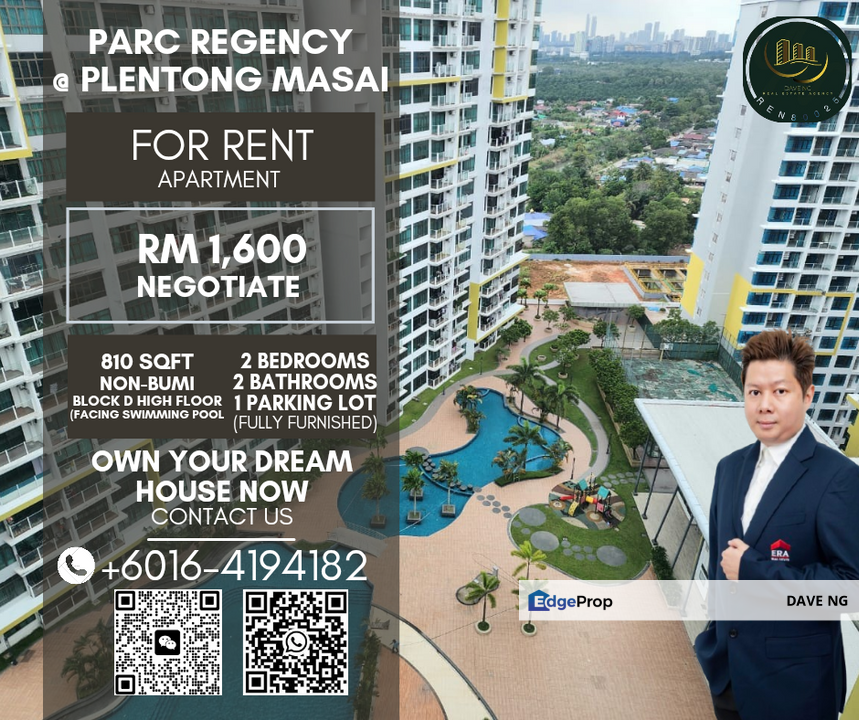 Plentong Masai Parc Regency, Johor, Masai