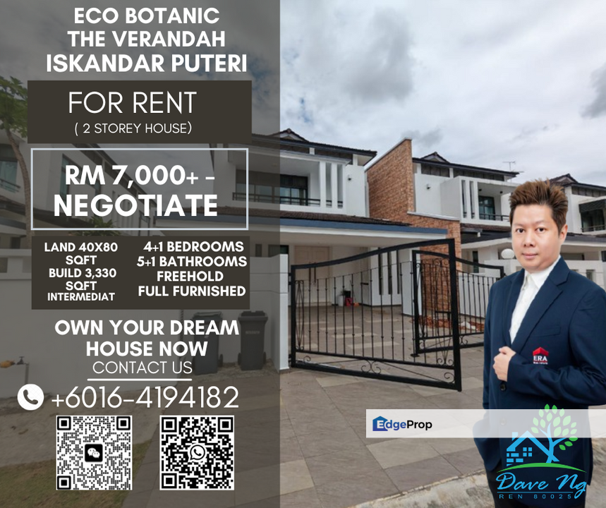 ECO BOTANIC THE VERANDAH, Johor, Nusajaya