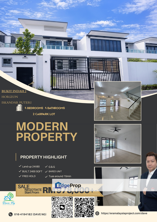Horizon Residence Bukit Indah 2 Iskandar Puteri, Johor, Johor Bahru