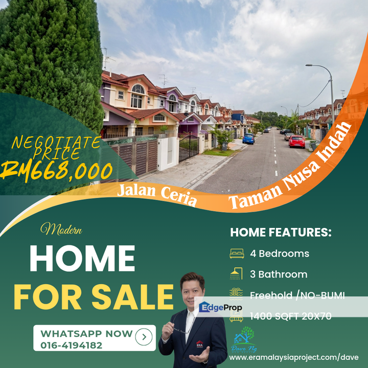 Taman Nusa Indah Jalan Ceria, Johor, Nusajaya