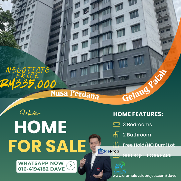 Nusa Perdana Apartment, Johor, Gelang Patah