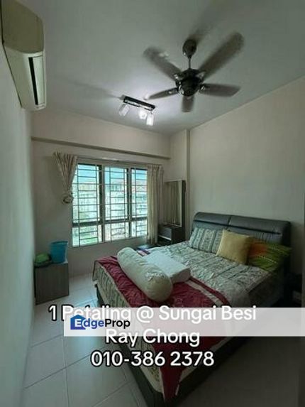 1 Petaling Residence, Sungai Besi, Sri Petaling, Bandar Tasik Selatan (800m walking distant to LRT & MRT Sungai Besi), Kuala Lumpur, Sungai Besi