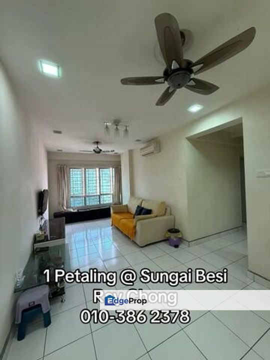 1 Petaling Residence, Sungai Besi, Sri Petaling, Bandar Tasik Selatan (800m walking distant to LRT & MRT Sungai Besi), Kuala Lumpur, Sungai Besi