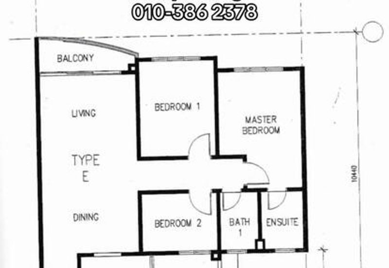 Cengal Condominium, Bandar Sri Permaisuri, Cheras Kuala Lumpur (walking distant to LRT Station)