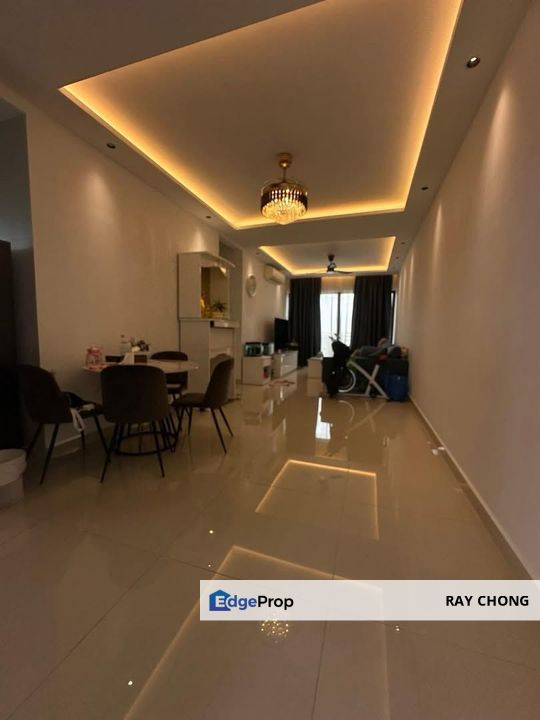 Corner Unit, 2 Covered Carparks (side-by-side), Low Floor, South Facing, Unblocked View, Great Privacy, Selangor, Bandar Damai Perdana