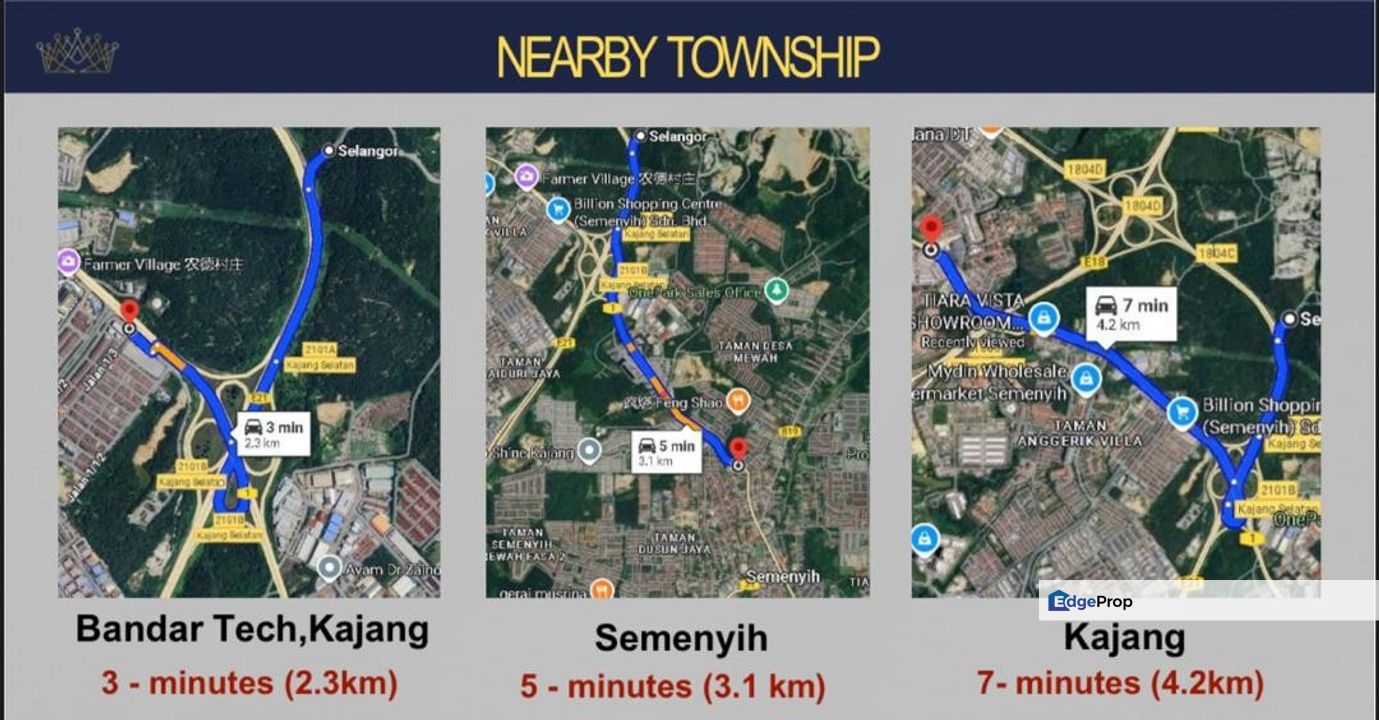 tiara industrial 7@ kajang+Freehol biggger warehouse space +Ai freehold new factory+, Selangor, Kajang