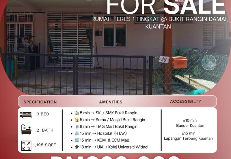 PERUMAHAN BUKIT RANGIN DAMAI