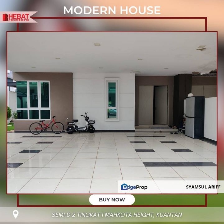 Rumah Semi D Mewah Kotasas Kuantan, Pahang, Kuantan