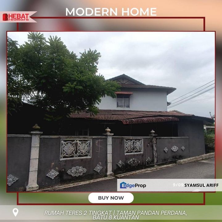 Rumah Corner Lot Taman Pandan Perdana Kuantan, Pahang, Kuantan