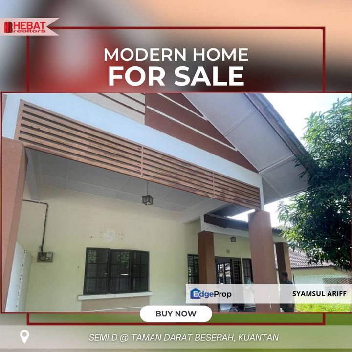 Rumah Taman Darat Berserah Kuantan, Pahang, Kuantan