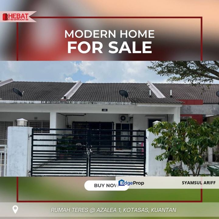 Rumah Dekat Tengah Bandar Baru Kuantan Kotasas, Pahang, Kuantan