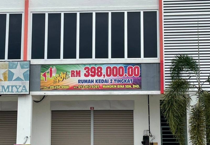 Lot kedai ROI tinggi utk dijual dekat bandar Bera