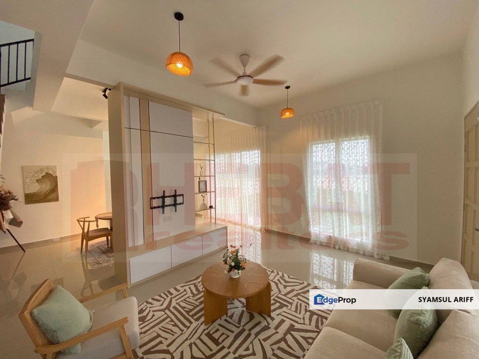 Rumah Baru Freehold Banyak Bilik di Kemayan Indah Bera, Pahang, Bera