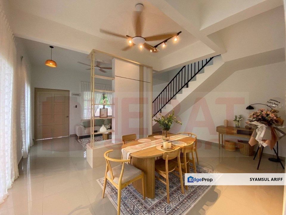 Rumah Baru Freehold Banyak Bilik di Kemayan Indah Bera, Pahang, Bera