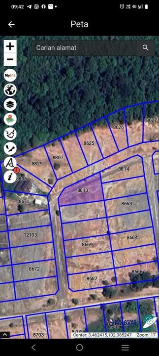 Lot Tanah Banggunan Banglo Sri Kemuning Temerloh untuk jual, Pahang, Temerloh