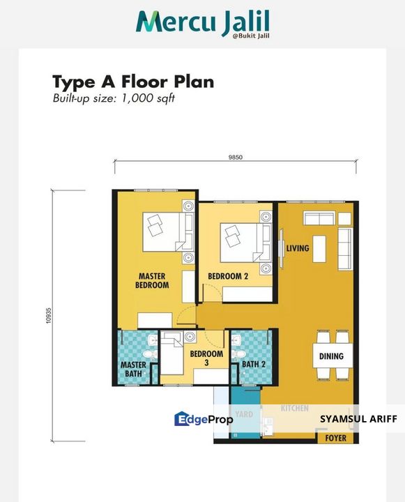 Mercu Jalil Residensi Bukit Jalil For Sale, Kuala Lumpur, Bukit Jalil