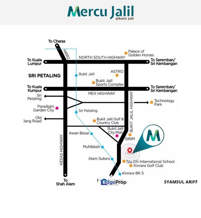 Mercu Jalil Residensi Bukit Jalil For Sale, Kuala Lumpur, Bukit Jalil