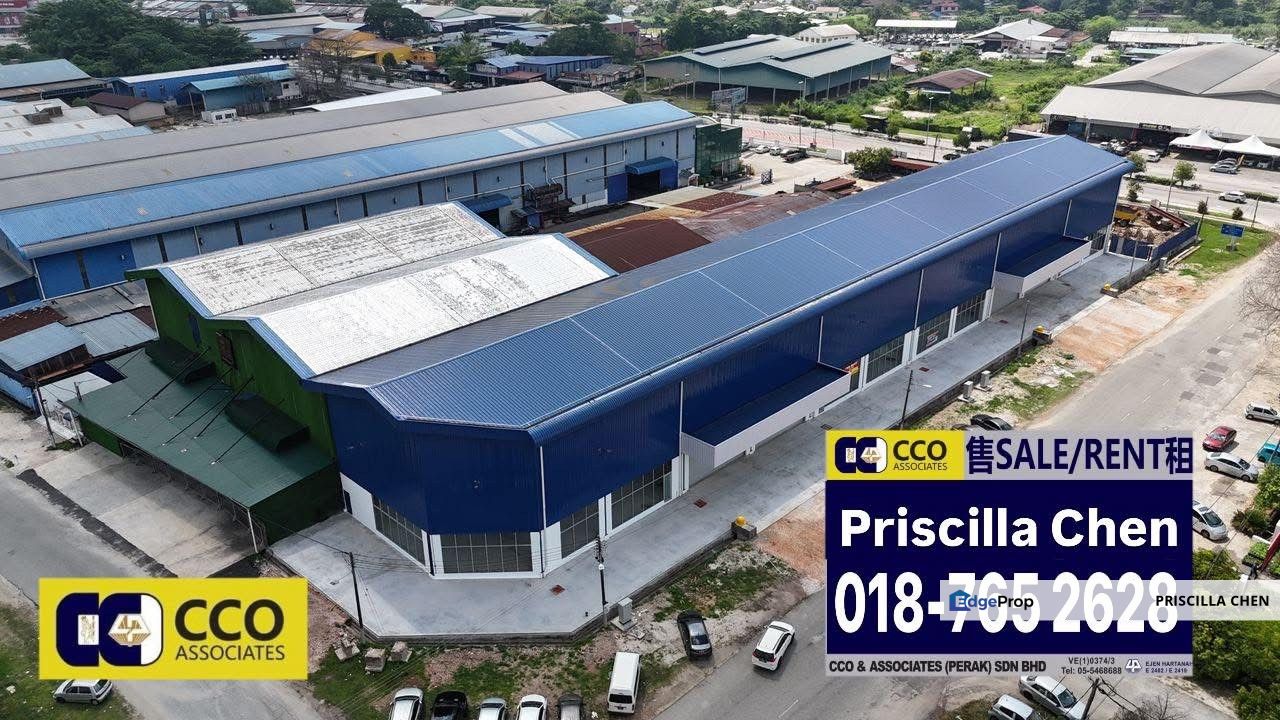 Menglembu New Detached Factory For Rent, Perak, Ipoh