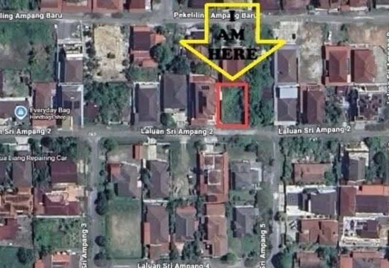 [For Sale] Ampang Baru Bungalow Residential Land 