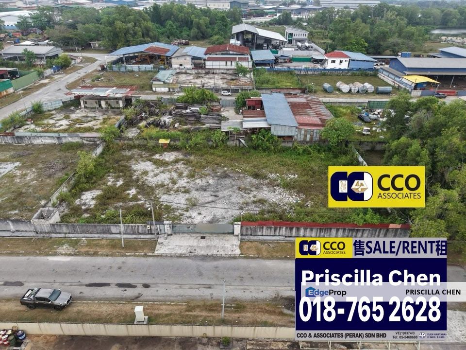 [For Rent]Pengkalan Industrial Land Fully Fenced , Perak, Ipoh