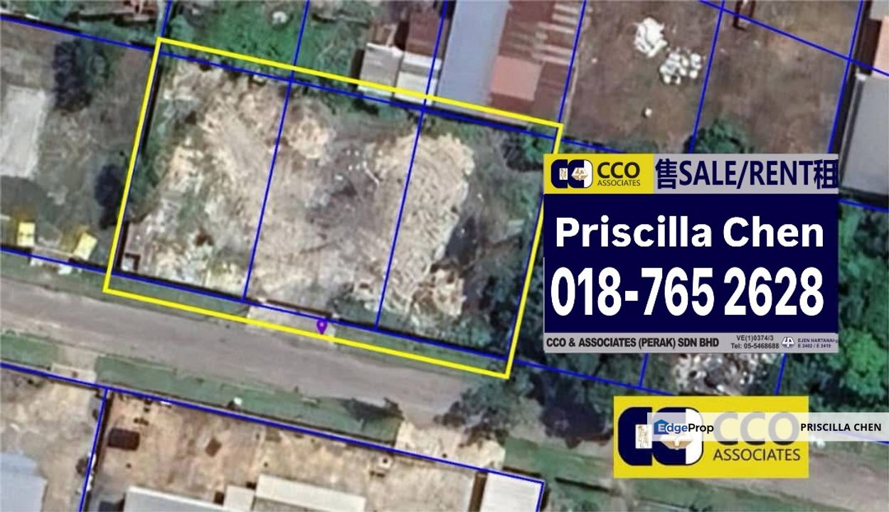 [For Rent]Pengkalan Industrial Land Fully Fenced , Perak, Ipoh