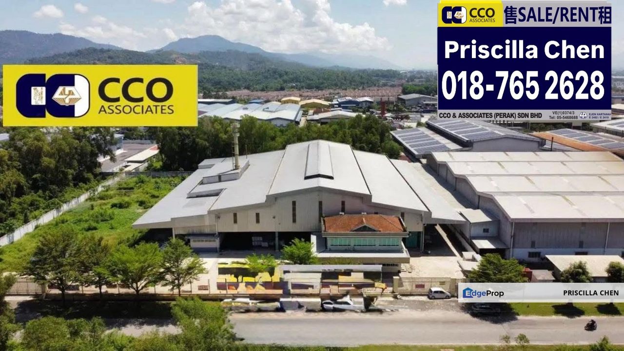 [For Rent] Batu Gajah Perdana Detached Factory, Perak, Pusing