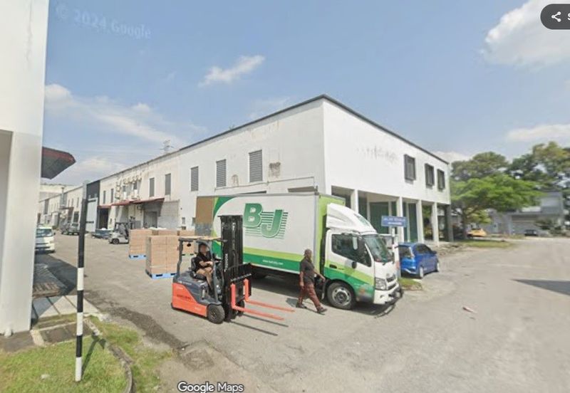 2 Storey Link Factory at Taman Perindustrian Sime UEP, Subang Jaya for Sale, Tenanted unit