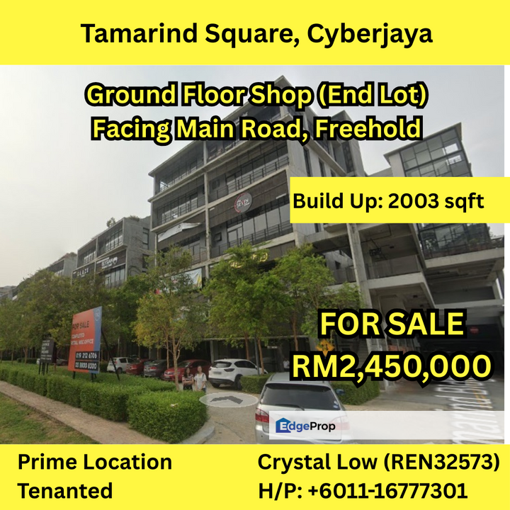 End Lot Semi-D concept Shop/Retail Lot for Sale! , Selangor, Cyberjaya