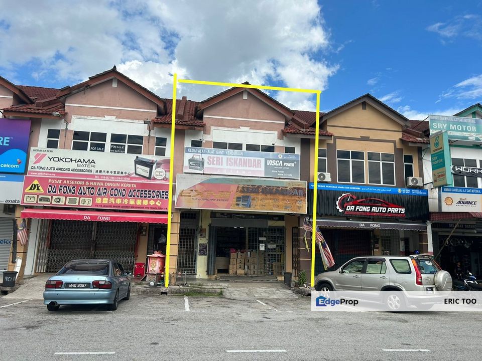 Seri Iskandar shop lot for sales-Facing Main Road, Perak, Sri Iskandar