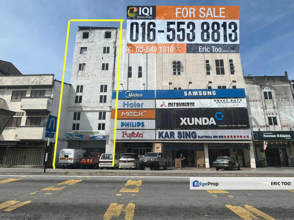 4.5 Storey Shop Lot for sale (Kg,Koh) Sitiawan, Perak, Sitiawan