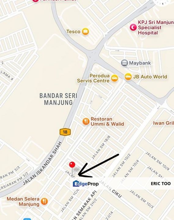 2 Storey shop Lot For Sale@Bandar Baru, Manjung, Perak, Manjung