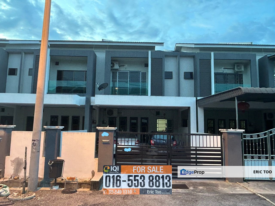 Taman Biru 2 Storey Terrace for Sale -Api kong,Ayer Tawar, Perak, Ayer Tawar