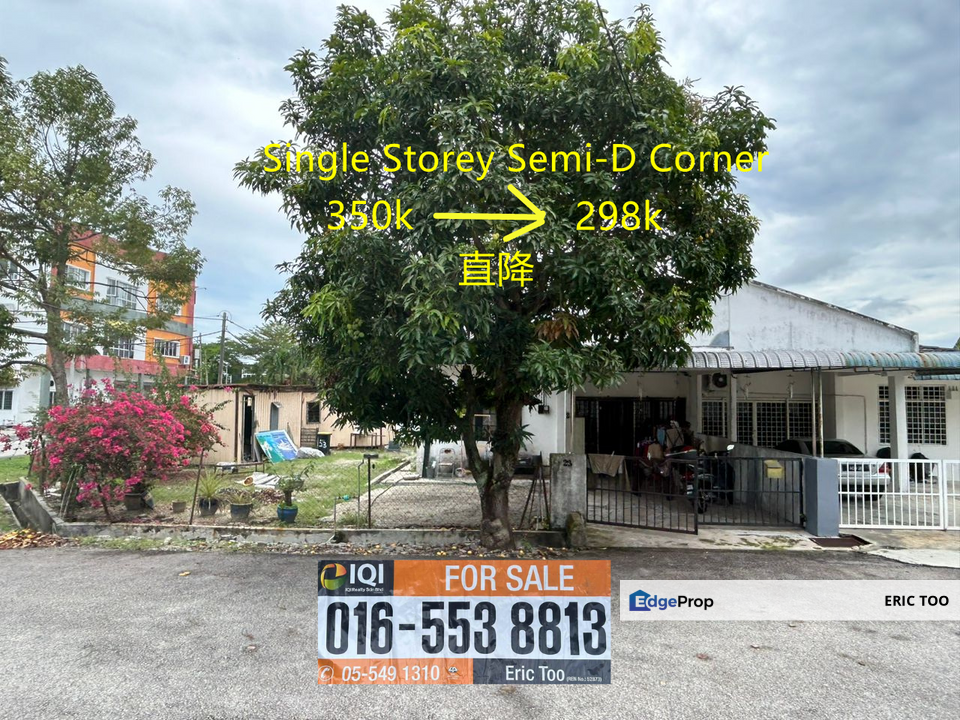 Single Storey Semi-D Corner kampung Selamat, Sitiawan, Perak, Sitiawan