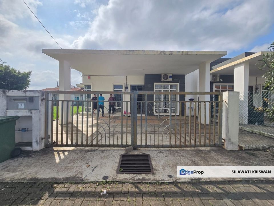 KOTASAS PERCINT 5 SEMI D SINGLE STOREY ENDLOT GUARDED AREA FACING OPEN& PRIVACY STRATEGIK AREA, Pahang, Kuantan