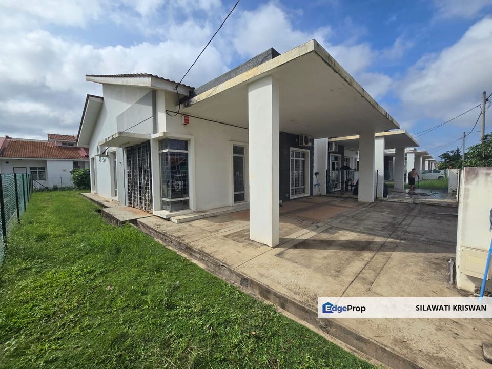 KOTASAS PERCINT 5 SEMI D SINGLE STOREY ENDLOT GUARDED AREA FACING OPEN& PRIVACY STRATEGIK AREA, Pahang, Kuantan