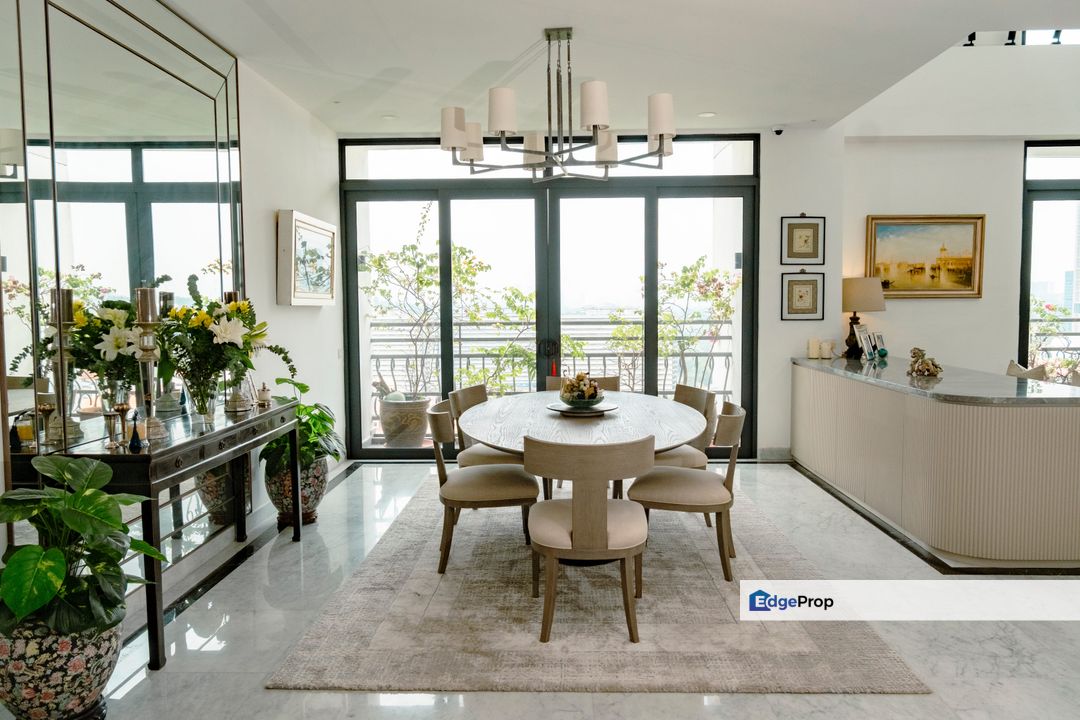 Antah Tower, Dutamas, Kuala Lumpur -Stunning Renovated Duplex Penthouse facing city views and comes with 3 car parks, Kuala Lumpur, Dutamas